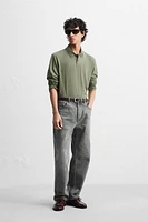 LIGHTWEIGHT COTTON POLO SHIRT