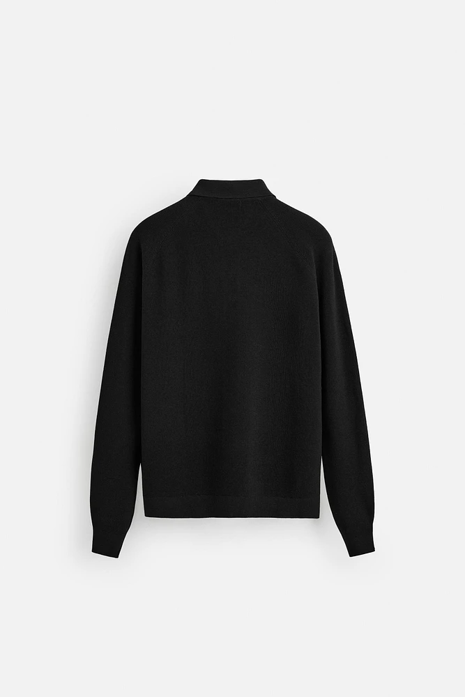 CARDIGAN STRUCTURÉ AVEC VISCOSE