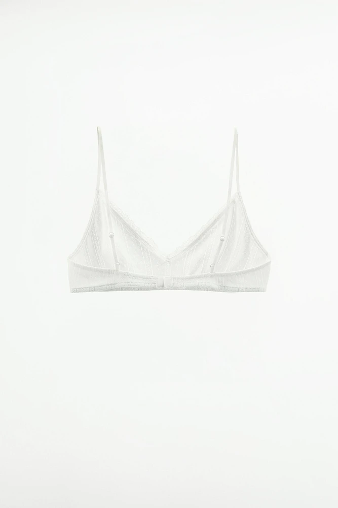 SOUTIEN-GORGE DENTELLE POINTELLE
