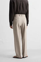 100% WOOL SUIT PANTS
