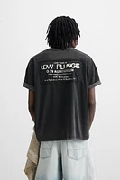 WASHED PATCH T-SHIRT