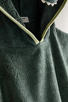 CHILDREN’S VELOUR CROCODILE BEACH PONCHO