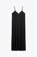 ZW COLLECTION PLEATED MIDI DRESS