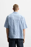 EMBROIDERED JACQUARD SHIRT