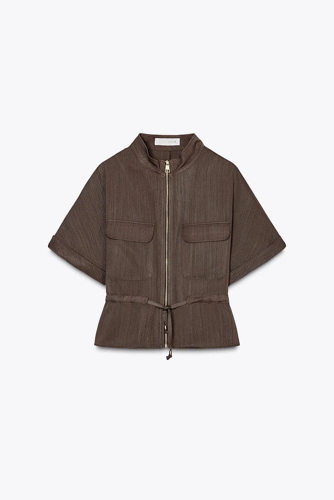 SHORT SLEEVE SAFARI SHIRT