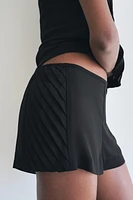 PLEATED STRAPPY TOP