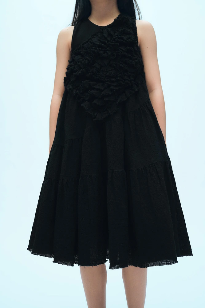 PANELED FULL CUT DRESS X FANGLU LIN