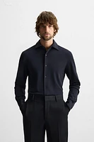 TEXTURED STRETCH SHIRT