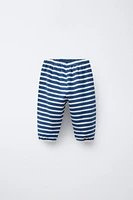 KNIT STRIPE PANTS