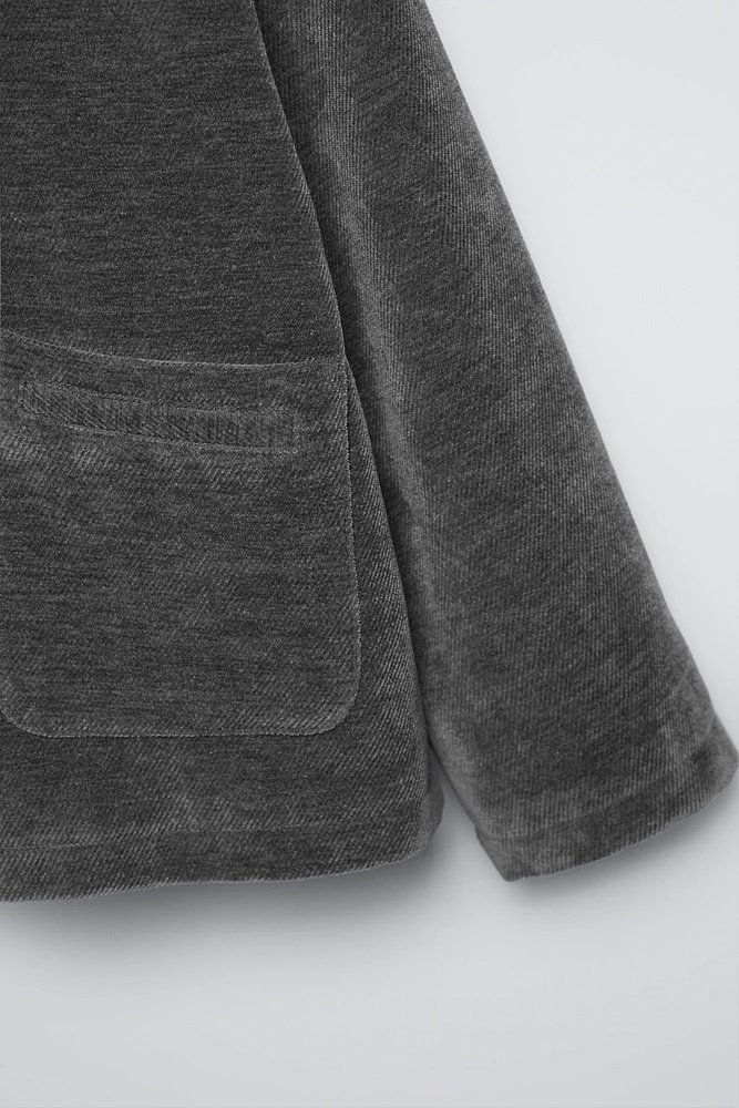 TEXTURED WEAVE JACKET