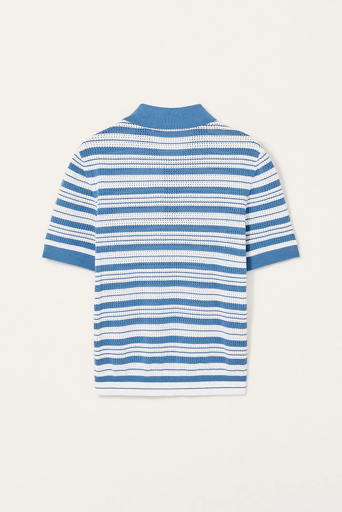 PULL EN MAILLE À RAYURES ÉDITION LIMITÉE