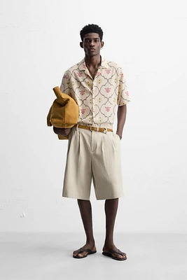 RHOMBUS PRINT SHIRT