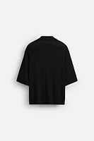 CHEMISE EN MAILLE AJOURÉE