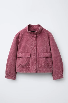 WASHED EFFECT JACKET