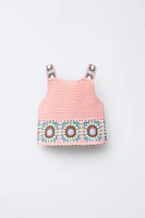 CROCHET KNIT TOP