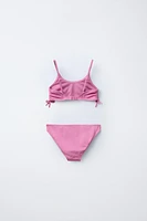 6-14 YEARS/ BOW SPARKLE BIKINI
