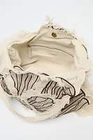 MAXI SHOPPER BRODERIES FLEUR