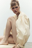 LIMITED EDITION PLEATED LACE SHIRT