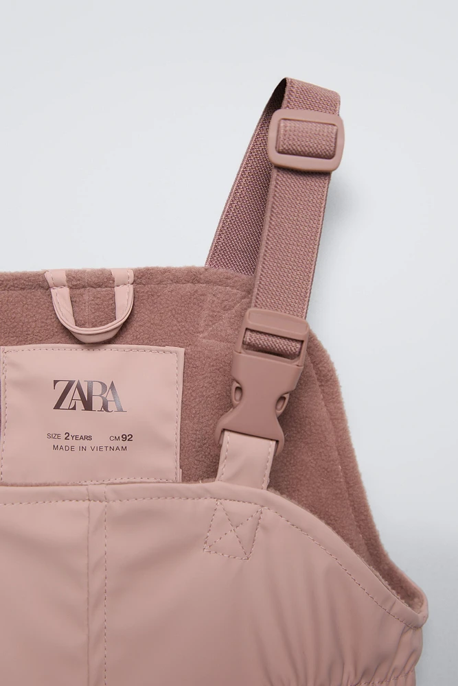 RUBBERIZED WATER RESISTANT OVERALLS