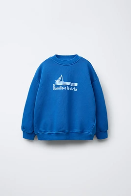 BONILLA A LA VISTA ® X ZARA PRINTED SWEATSHIRT