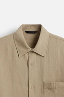 FLOWY POCKET SHIRT