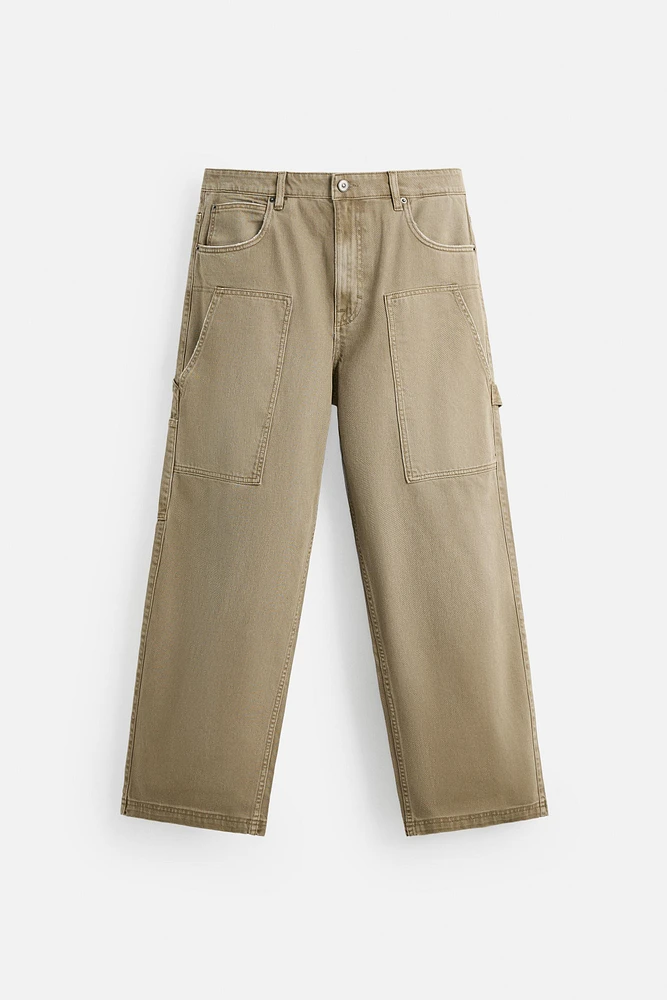 PANTALON RELAXED FIT À POCHE CARPENTER