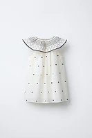EMBROIDERED DRESS