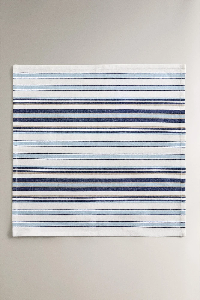 IRREGULAR STRIPED NAPKINS (SET OF 2)
