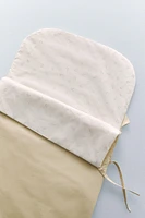 FLORAL CARRYCOT BABY WRAP