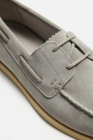 CHAUSSURES BATEAU EN CUIR