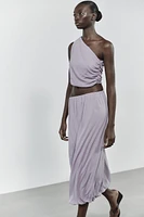 TULLE MIDI SKIRT