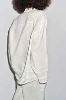 CHEMISE LIN 100 % ENTRE-DEUX ZW COLLECTION