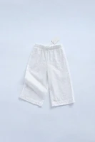 ZARA TIMELESS - PANTALON JUPE-CULOTTE BRODÉ SUISSE