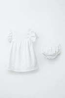 ROBE ET CULOTTE BRODÉES SUISSES