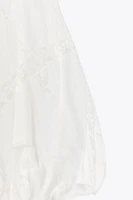 EMBROIDERED MINI SKIRT