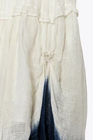 KNOTTED TIE-DYE DRESS X FANGLU LIN