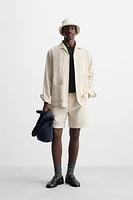 STRIPED OVERSHIRT