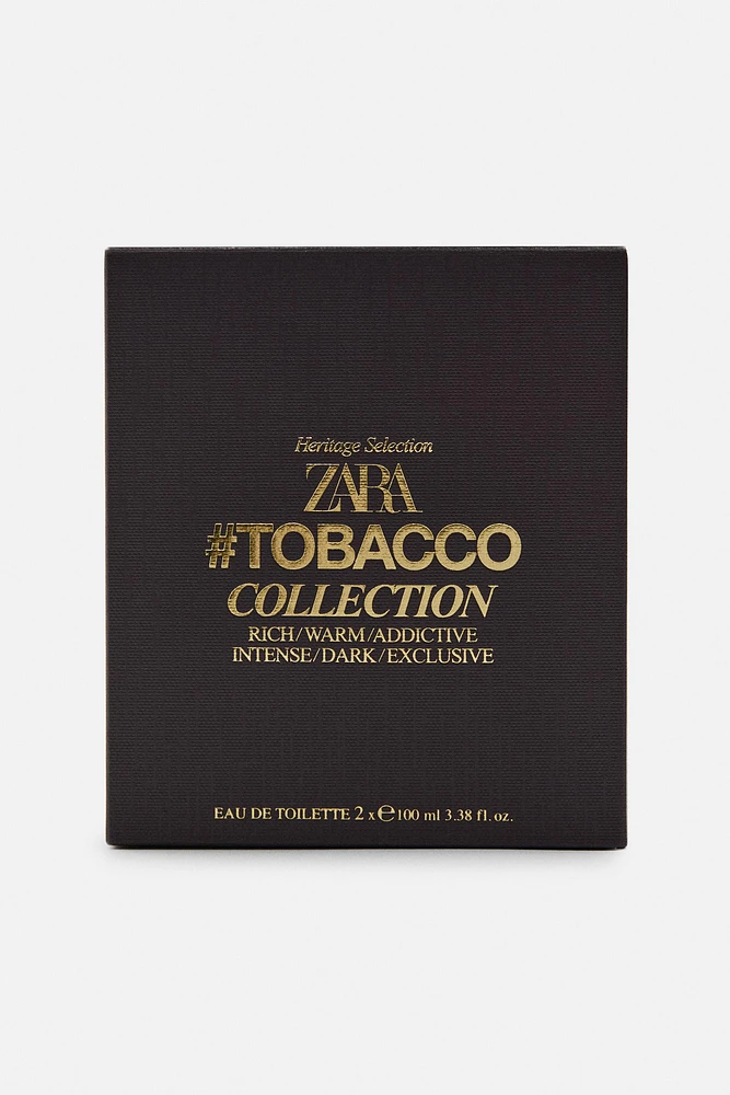 #TOBACCO INTENSE DARK EXCLUSIVE + RICH WARM ADDICTIVE EDP 2 X 100 ML (3.4 FL. OZ)