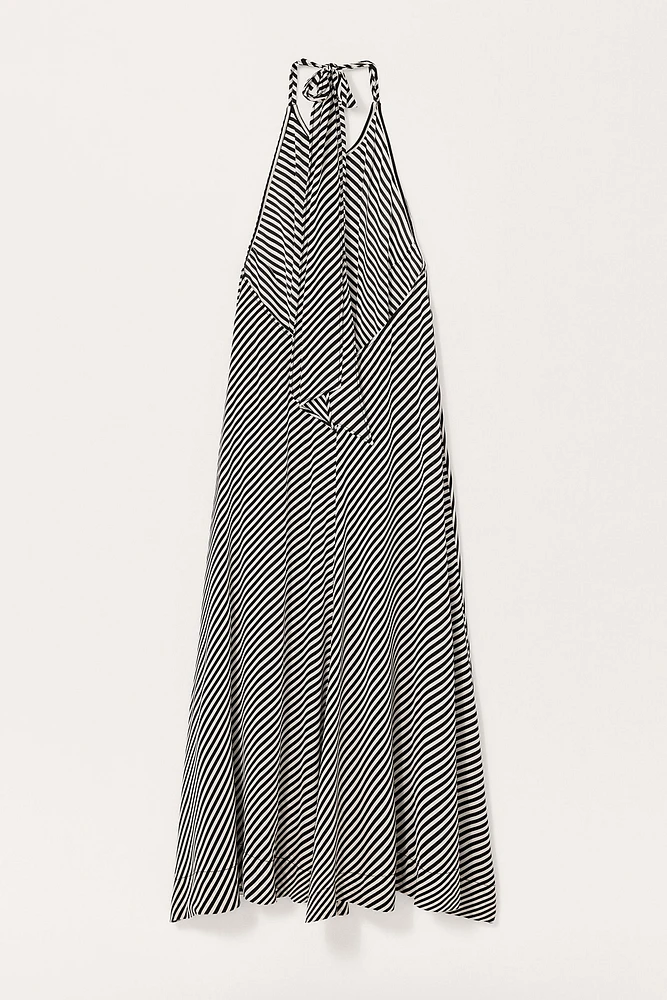 ROBE HALTER RAYURES LIMITED EDITION