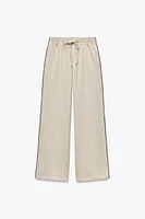 PINSTRIPE PANTS