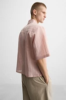 STRIPED JACQUARD SHIRT