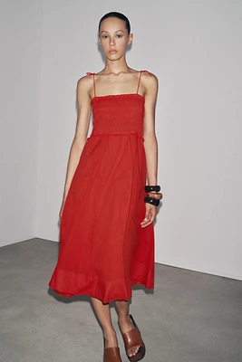 ZW COLLECTION COTTON MIDI DRESS