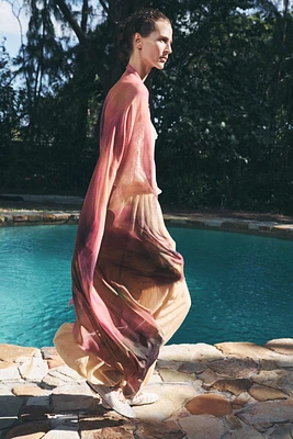 FOULARD MODAL IMPRIMÉ TIE & DYE