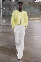 RUFFLED TEXTURED JACKET