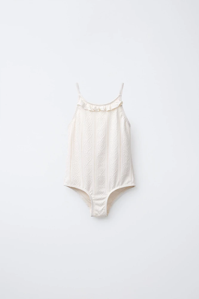 6-14 ANS/ MAILLOT DE BAIN STRUCTURÉ