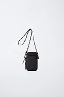 STUDDED CELL PHONE BAG
