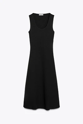 ROBE MI-LONGUE INTERLOCK