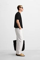 VISCOSE BLEND KNIT T-SHIRT