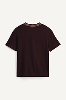 LIMITED EDITION CONTRASTING COLLAR T-SHIRT