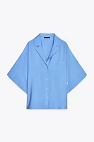 FLOWY OVERSIZED SHIRT